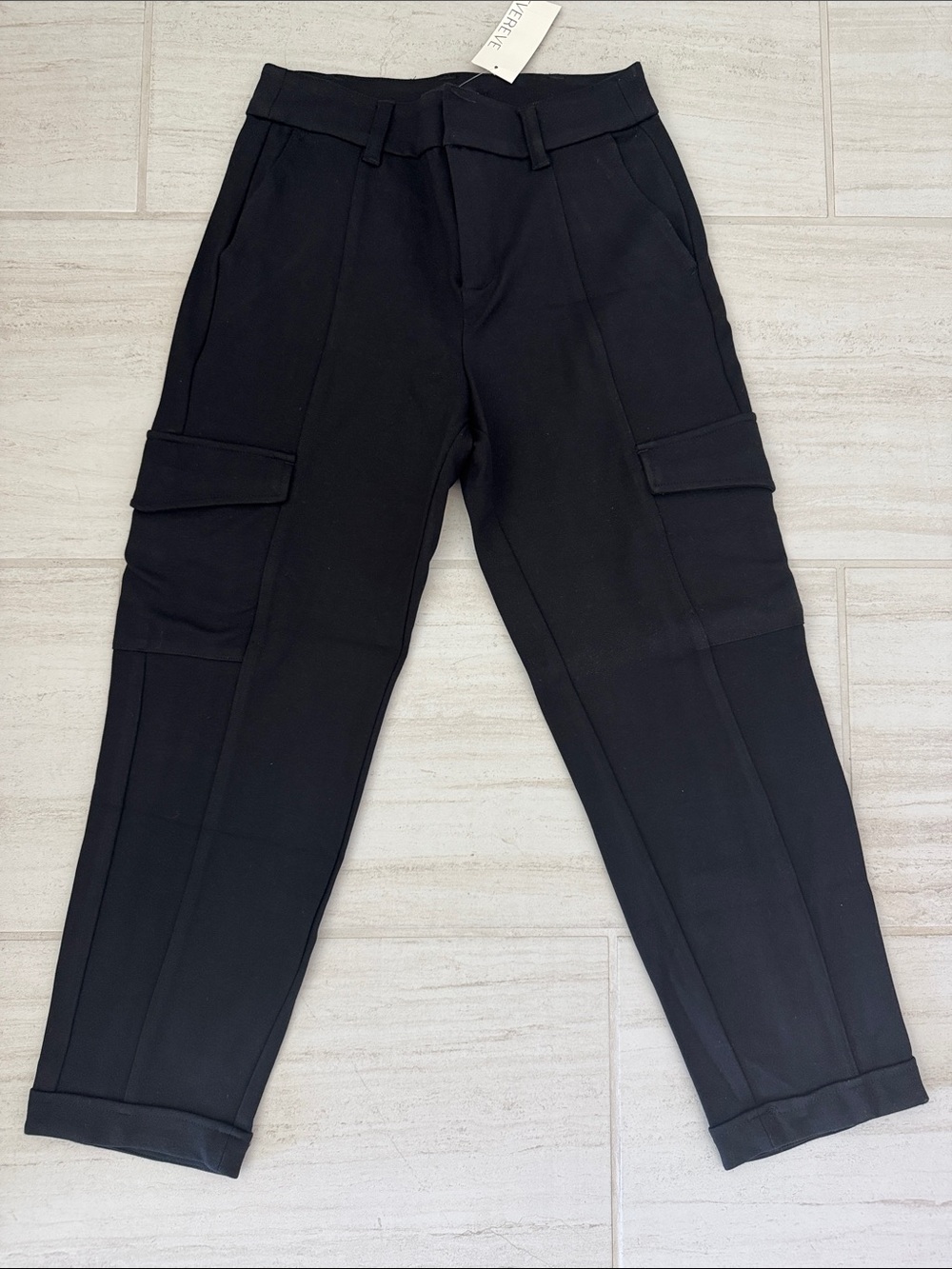 NWT Black Cargo Trousers - SANCTUARY